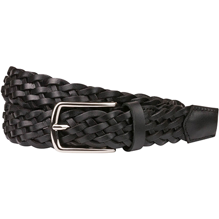 Leather Braided Belt