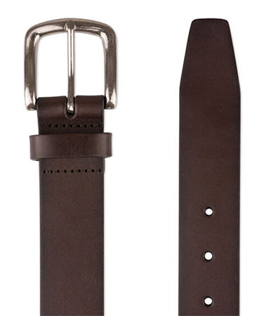 Smooth Leather Jeans Belt