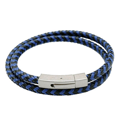 Twin Color Braid Bracelet