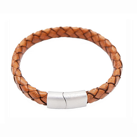 Wide Braided Bracelet