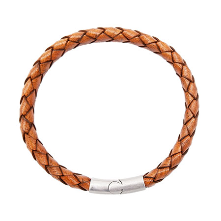 Wide Braided Bracelet