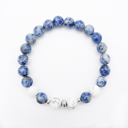 Blue Spot Stone Bracelet
