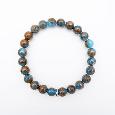 Blue Mosaic Quartz Bracelet