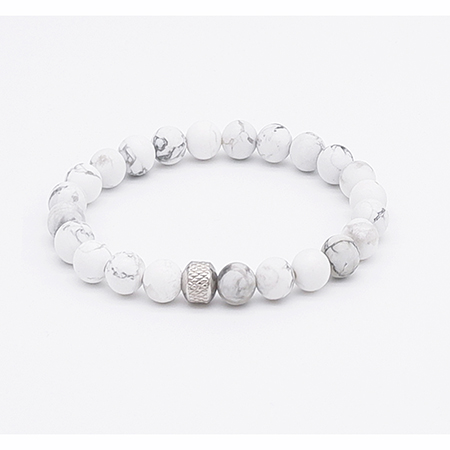 Howlite Beaded Bracelet