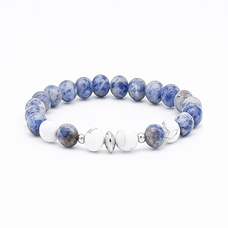 Blue Spot Stone Bracelet
