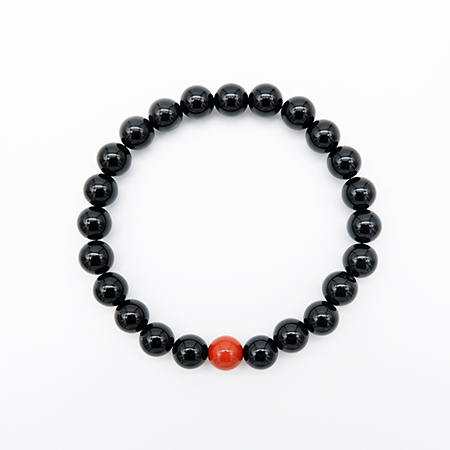 Black Onyx Beaded Bracelet