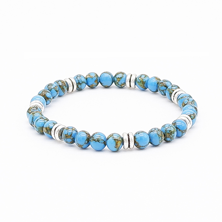 Gold Lace Turquoise Bracelet