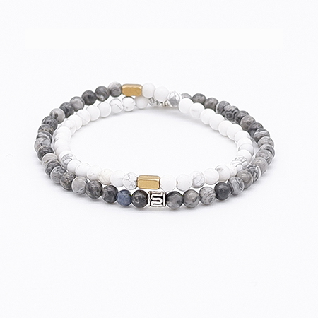 2 Strands Beaded Bracelet