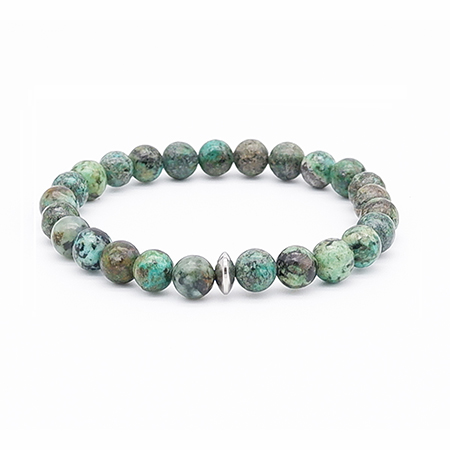 8mm Solid Beaded Bracelet