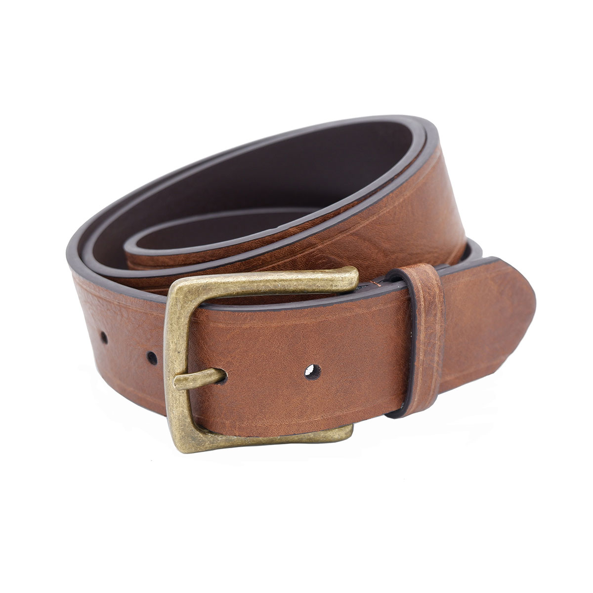 38mm Brown Vintage Leather-look PU belt.jpg