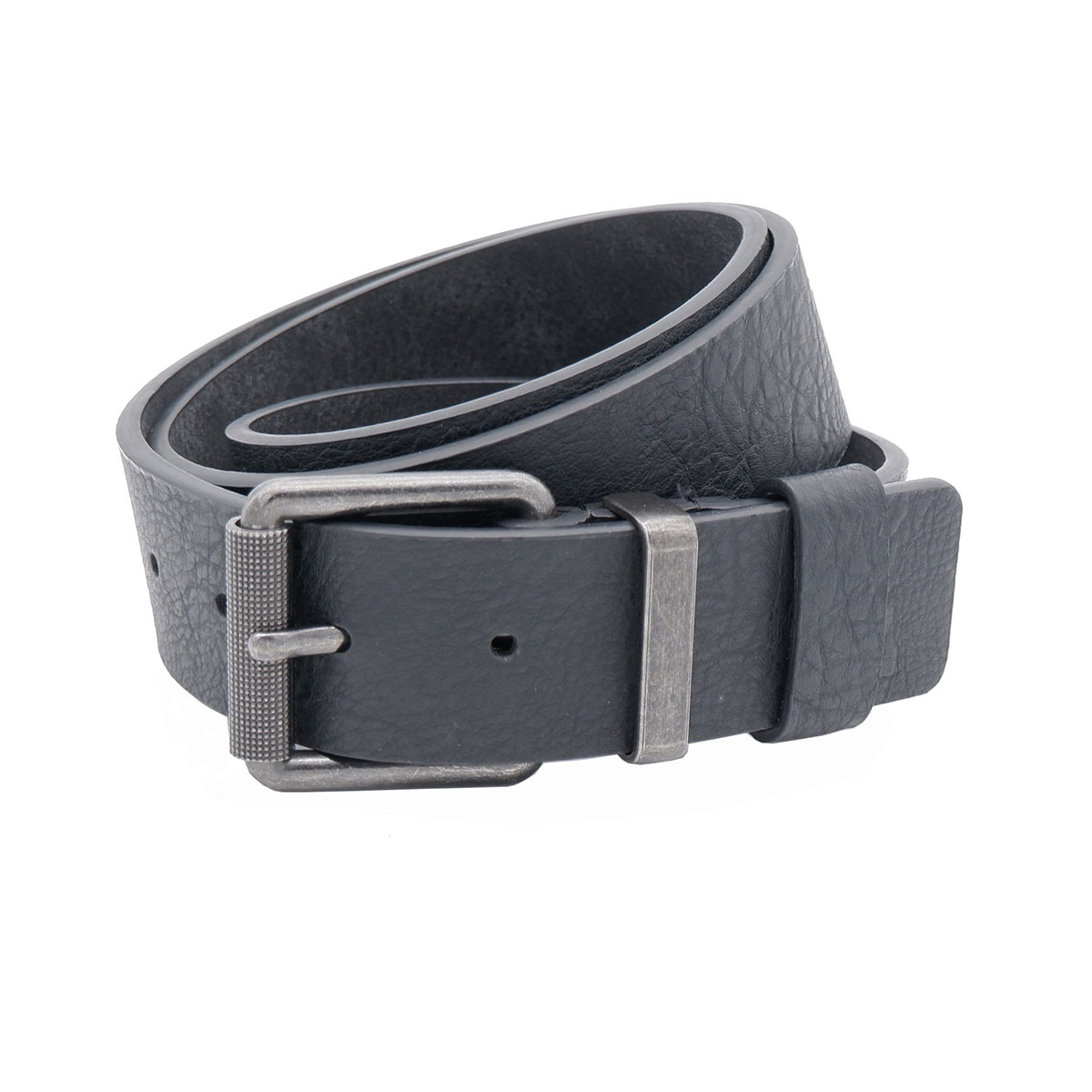 38mm Black Texture Roller Buckle Belt.jpg